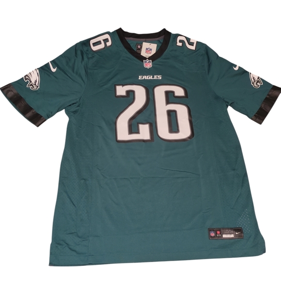 NFL Other - Nike NFL Eagles Sanders #26 Teal and Black Men's Jersey Size XL